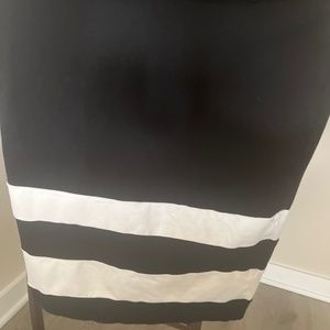 Black and spandex skirt